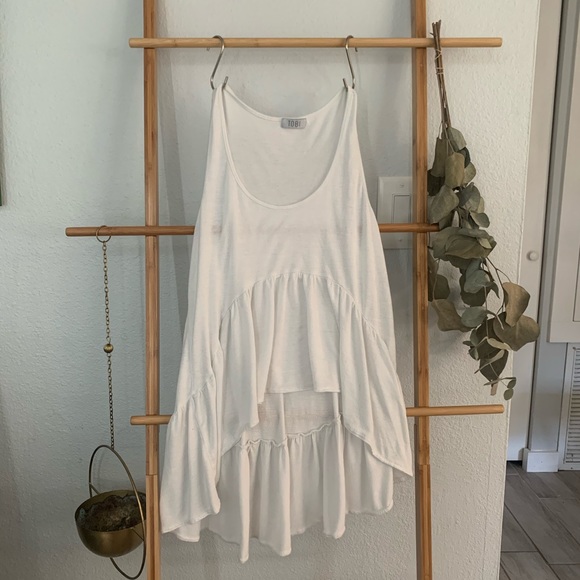White Flowy Tank - Picture 3 of 5